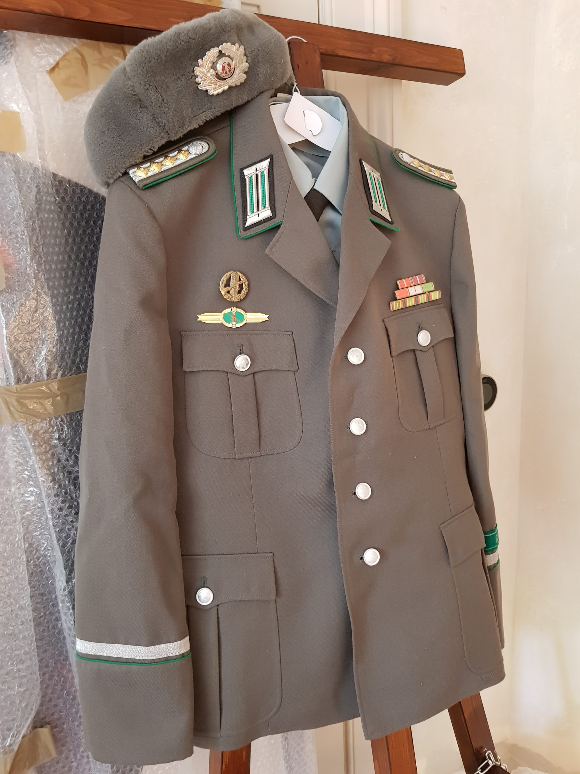 Stasi colonel uniform - Museum of Communist